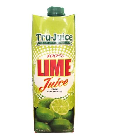 TRU-JUICE 100% CONCENTRATE LIME JUICE 1L