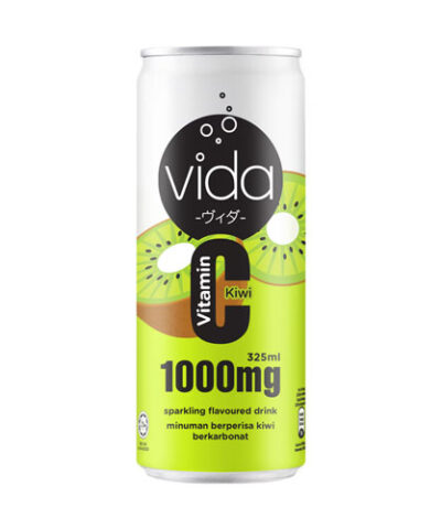 VIDA VITAMIN KIWI SPARKLING FLAVOURED DRINK 325ML