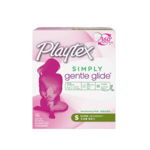 PLAYTEX SIMPLY GENTLE GLIDE UNSCENTED SUPER 16