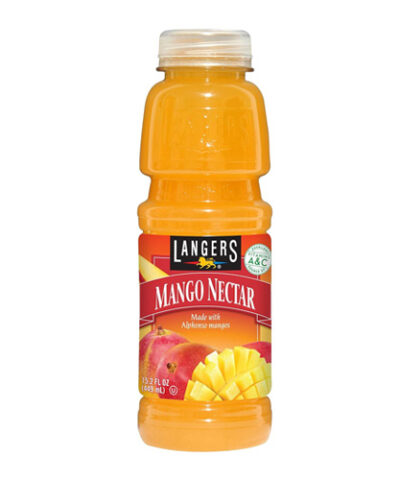 LANGERS 100% MANGO NECTAR JUICE 16oz