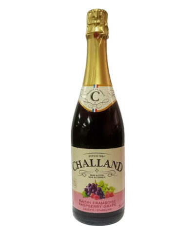 CHALLAND SPARKLING WINE RAISIN FRAMBOISE RASPBERRY GRAPE 25.4oz
