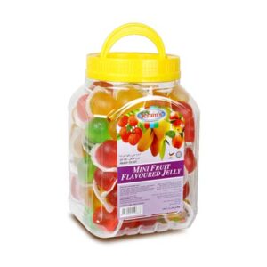 JERAM'S MINI FRUIT FLAVOURED JELLY 50CUPS