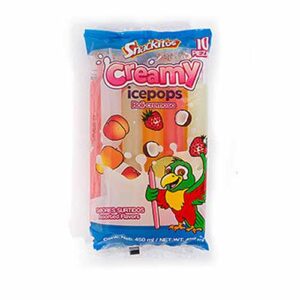 SNACKITOS CREAMY ICE POPS 450ML