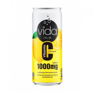 VIDA VITAMIN LEMON SPARKLING FLAVOURED DRINK 325ML