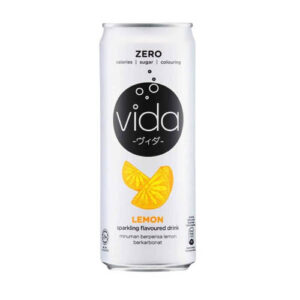 VIDA VITAMIN LEMON SPARKLING FLAVOURED DRINK ZERO 325ML