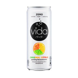 VIDA VITAMIN ORIGINAL CITRUS SPARKLING FLAVOURED DRINK ZERO 325ML
