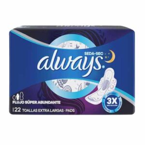 ALWAYS MAXI SOFT OVERNIGHT PADS 22 PCS
