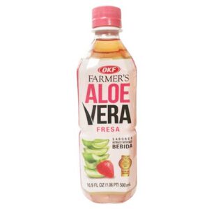 OKF FARMERS ALOE VERA STRAWBERRY DRINK 500ml