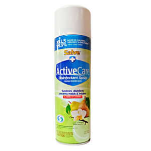 SALVE ACTIVE CARE DISINFECTANT SPRAY VANILLA & PEAR SCENT 359g