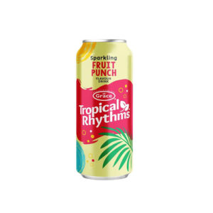 TROPICAL RHYTHM SPARKLING FRUIT PUNCH 330ML