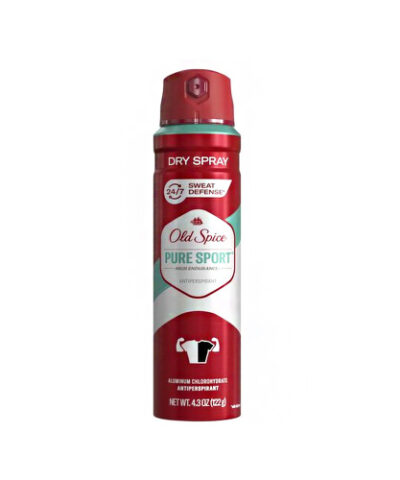 OLD SPICE PURE SPORT DRY SPRAY 4.3oz