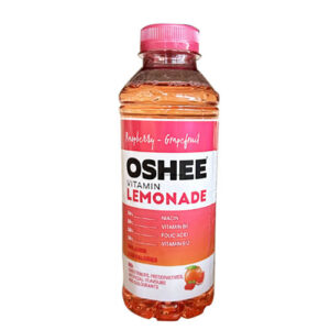 OSHEE RASPBERRY-GRAPEFRUIT FLAVOURED VITAMIN LEMONADE 555ML