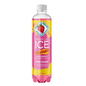 SPARKLING ICE STARBURST STRAWBERRY ZERO SUGAR 17 OZ