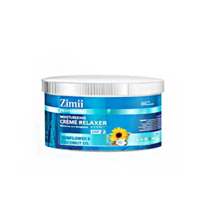 ZIMII PROFESSIONAL MOISTURIZING CREME RELAXER 2 STEP SUNFLOWER & COCONUT OIL 8oz