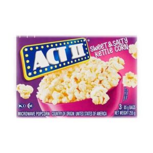 ACT II POPCORN SWEET & SALTY KETTLE CORN 85g