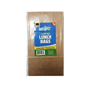 COVEBAY 4LB PAPER LUNCH BAGS (50)