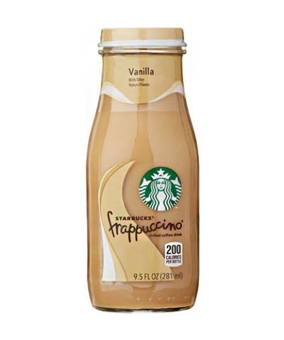 STARBUCKS FRAPPUCCINO VANILLA CHILLED COFFEE DRINK 281ml