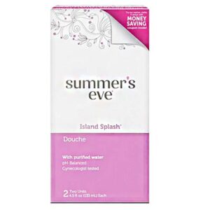 SUMMER EVE ISLAND SPLASH TWIN DOUCHE 4.5oz