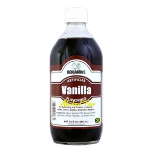 BENJAMINS VANILLA  ALCOHOL FREE 16oz