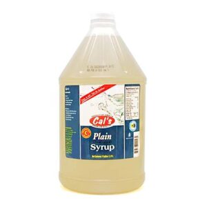 CALS PLAIN SYRUP 1 GALLON