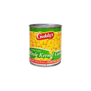 GEDDY'S WHOLE KERNEL CORN 220G