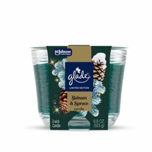 GLADE BALSAM & SPRUCE 3 WICK CANDLE 6.8 OZ