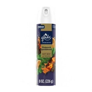 GLADE EMBERS & SANDALWOOD AIR FRESHENER 8 OZ