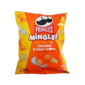 PRINGLES MINGLES CHEDDAR AND SOUR CREAM 2oz