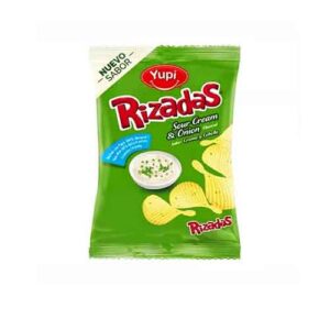 RIZADAS SOUR CREAM & ONION  POTATO CHIPS 28G