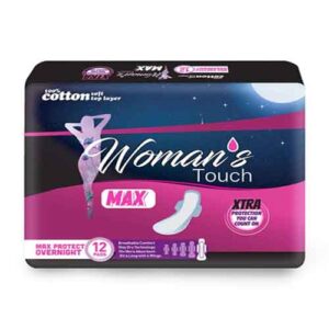 WOMANS TOUCH OVERNIGHT MAX PAD 12ct