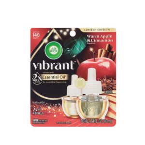 AIR WICK WARM APPLE & CINNAMON 2 REFILL 1.34Oz