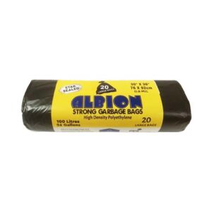 ALBION STRONG GARBAGE BAG LARGE 20's