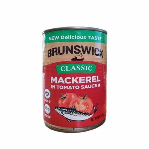 BRUNSWICK CLASSIC MACKEREL IN TOMATO SAUCE 425G