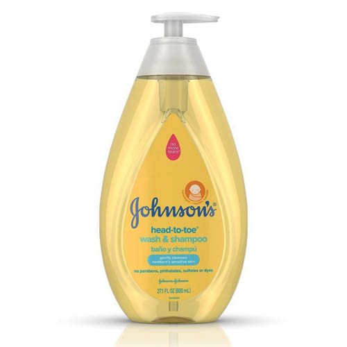 JOHNSON'S HEAD-TO-TOE BABY WASH & SHAMPOO 800ml