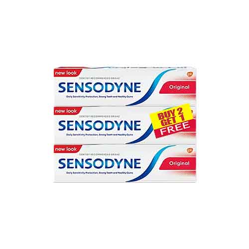 SENSODYNE ORIGINAL BUY 2 GET 1 FREE