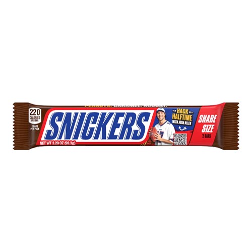 SNICKERS ORIGINAL SHARE SIZE 2 BARS 93.3G