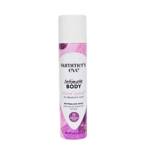 SUMMER EVE ISLAND SPLASH DEODORANT SPRAY 2oz