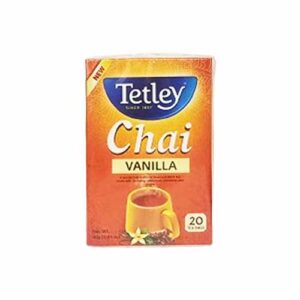TETLEY CHAI VANILLA TEA 20's