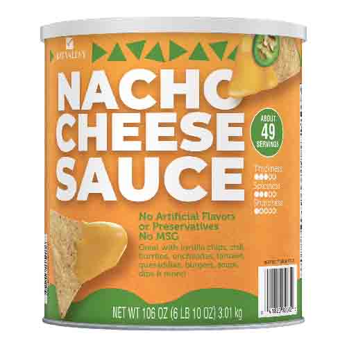 BAY VALLEY NACHO CHEESE SAUCE 106 OZ