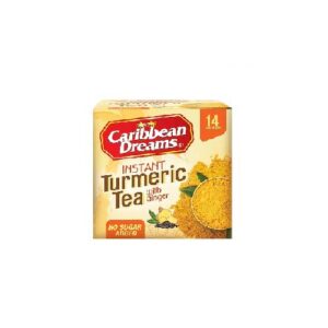 CARIBBEAN DREAMS INSTANT TURMERIC WITH GINGER TEA NO ADDED SUGAR 42g