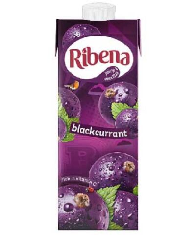 RIBENA BLACK CURRANT JUICE 1L