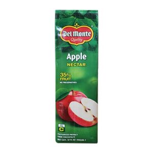 DEL MONTE APPLE NECTAR 35% FRUIT 32oz