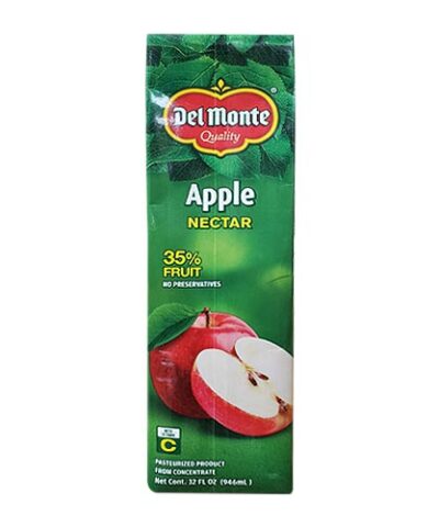 DEL MONTE APPLE NECTAR 35% FRUIT 32oz