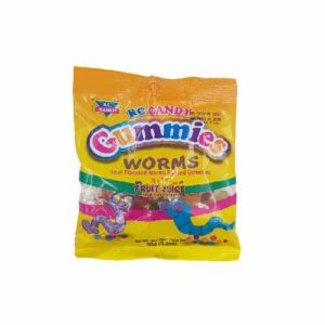 KC CANDY GUMMIES WORMS 90G