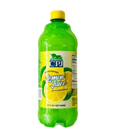 CPJ LEMON JUICE 32 oz