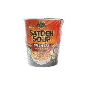 SATDEH SOUP CUP NOODLE ORIENTAL HOT & SPICY