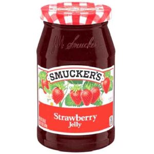SMUCKERS STRAWBERRY JELLY JAM 510G