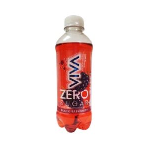 VIVA ZERO SUGAR BLACK RASPBERRY SPARKLING WATER 355ml
