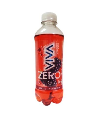 VIVA ZERO SUGAR BLACK RASPBERRY SPARKLING WATER 355ml
