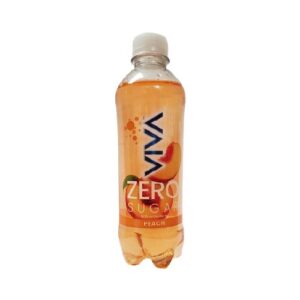 VIVA ZERO SUGAR PEACH SPARKLING WATER 355ml